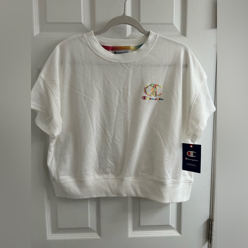Champion Cropped top size Medium